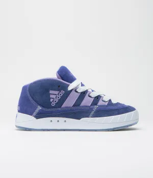 Adidas Indoor Futsal Shoes Adidas x Maite Adimatic Mid Shoes - Victory Blue / Magic Lilac / Dark Blue