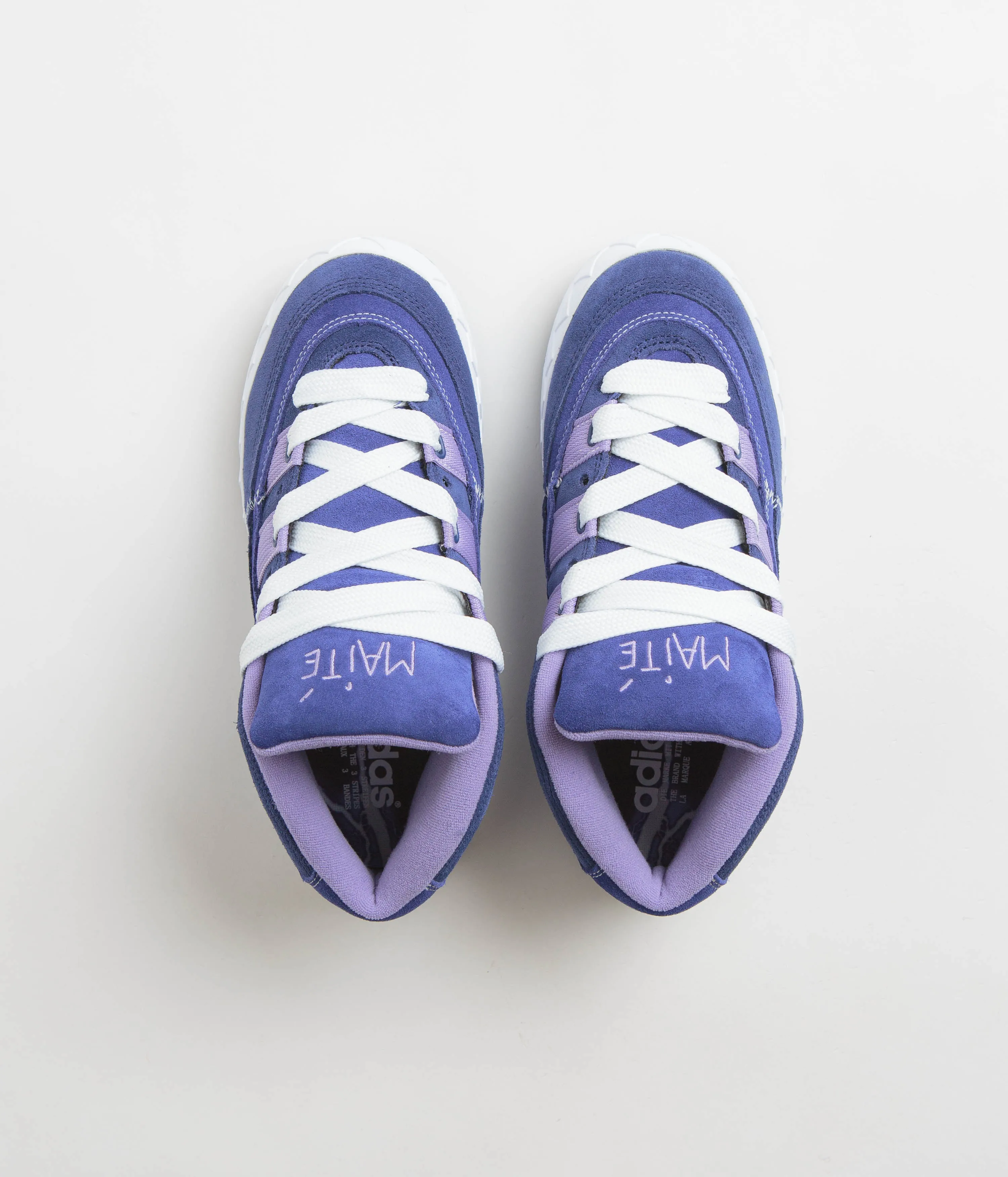 Adidas Tennis Shoes Superstar Adidas x Maite Adimatic Mid Shoes - Victory Blue / Magic Lilac / Dark Blue