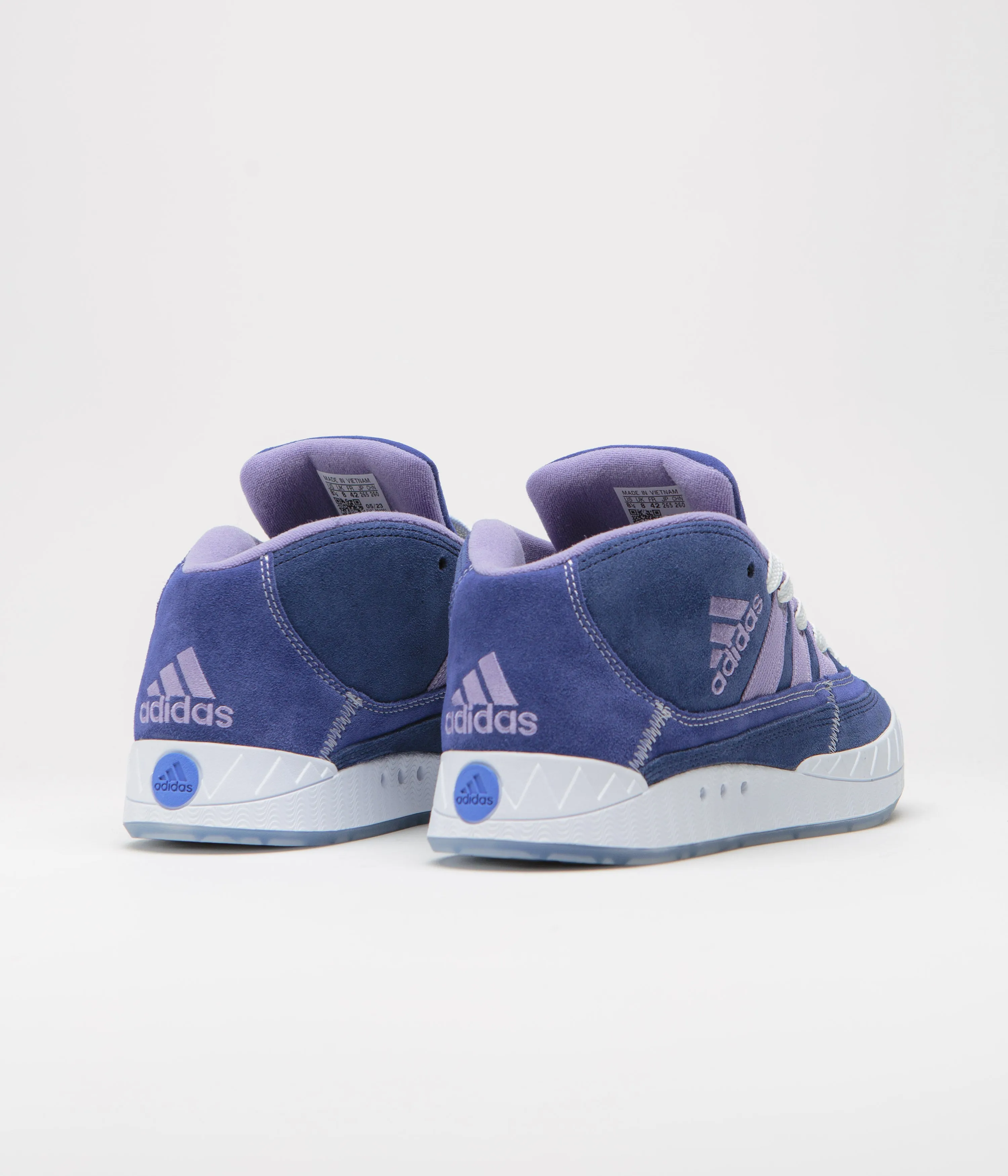 Cloud Foam Shoes Adidas Adidas x Maite Adimatic Mid Shoes - Victory Blue / Magic Lilac / Dark Blue