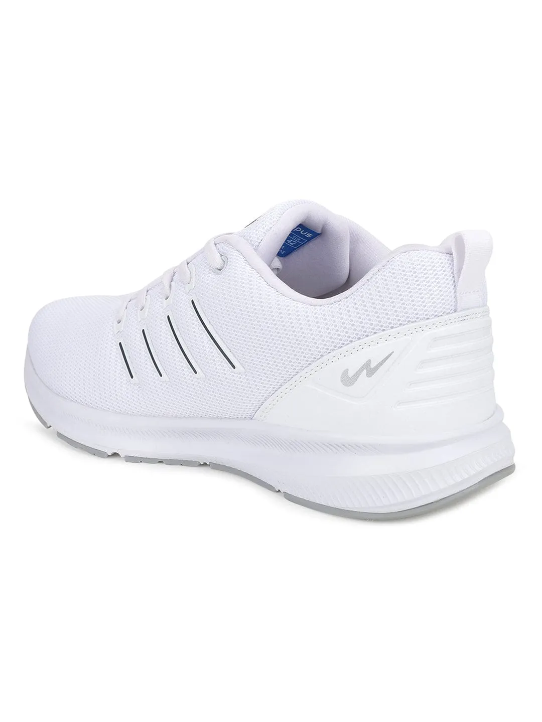 Low Arch Foot Running Shoes VACUM White Men's Running Shoes