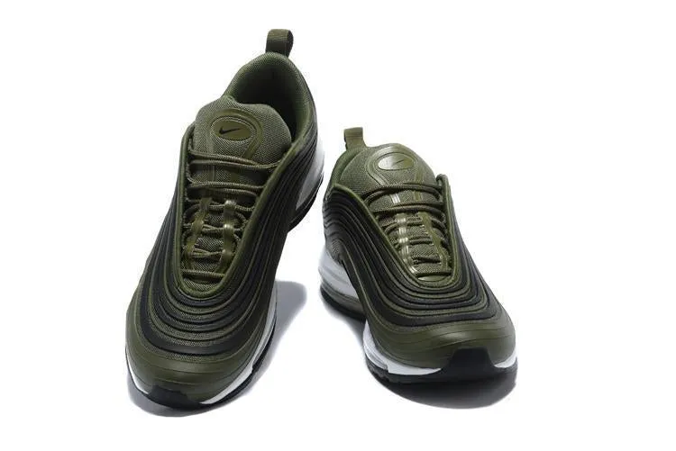 Nike Air Max 97 Ultra Black Olive Men Shoes Sale Size US 7-11 Asics Running Shoes Extra Wide