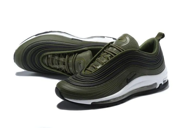 Asics Shoe Types Nike Air Max 97 Ultra Black Olive Men Shoes Sale Size US 7-11