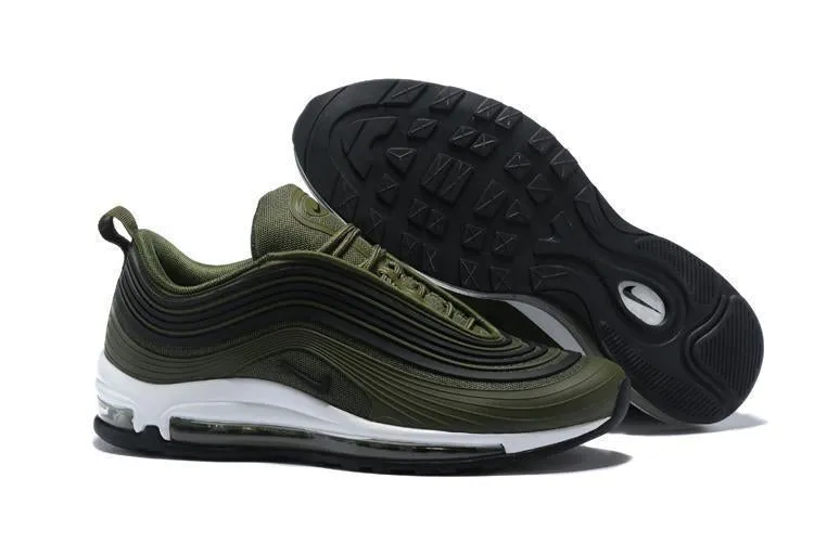 Nike Air Max 97 Ultra Black Olive Men Shoes Sale Size US 7-11 Asics Walking Shoes With Arch Support