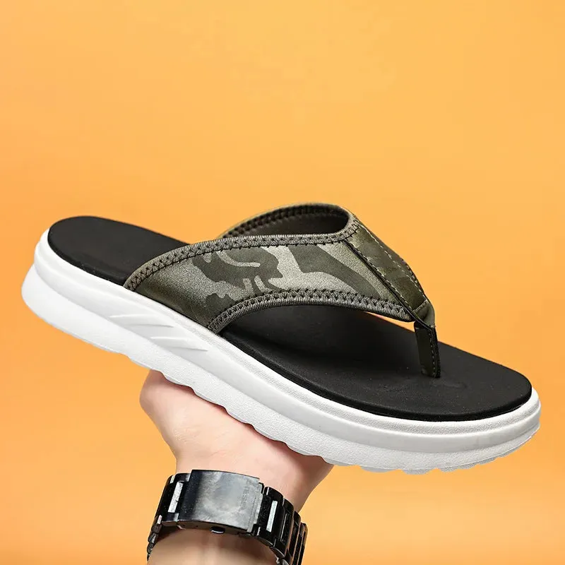 L.l. Bean Slippers High Quality Outdoor Men Flip Flops Sandals Beach Slippers Design Mens Non-slip Comfortable Indoor Slippers Men Casual Shoes