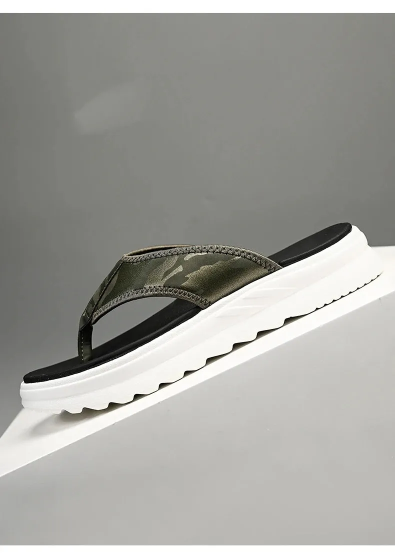 Slippers Crocodile High Quality Outdoor Men Flip Flops Sandals Beach Slippers Design Mens Non-slip Comfortable Indoor Slippers Men Casual Shoes