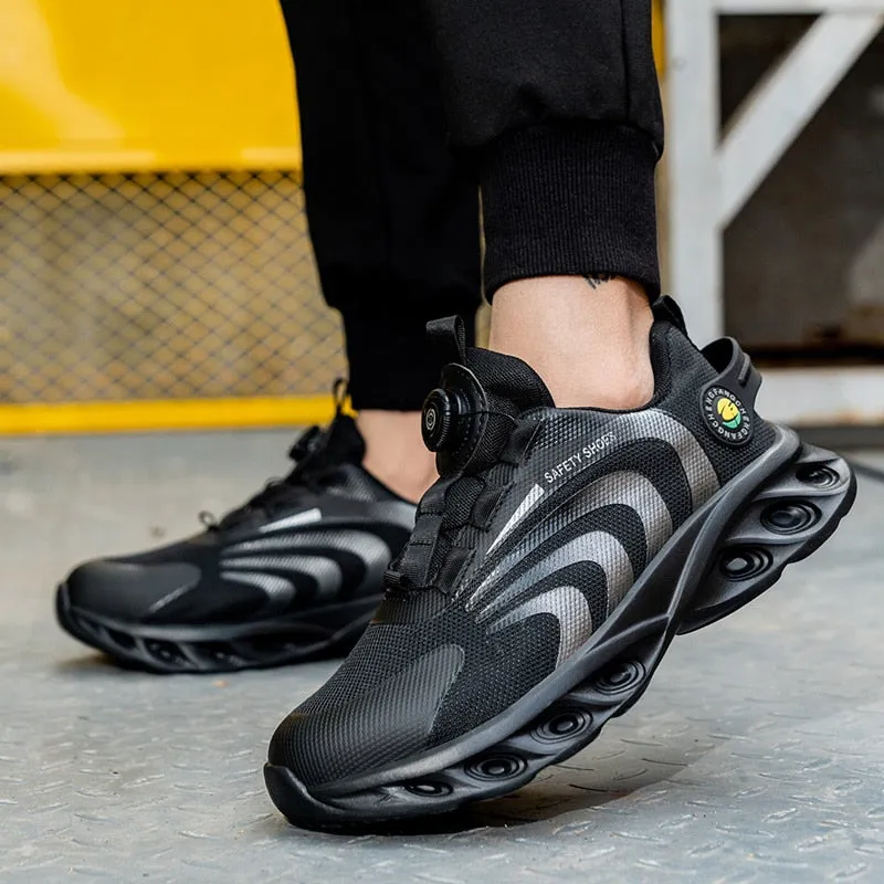 Rotary Buckle Work Sneakers Best Zero Drop Work Boots