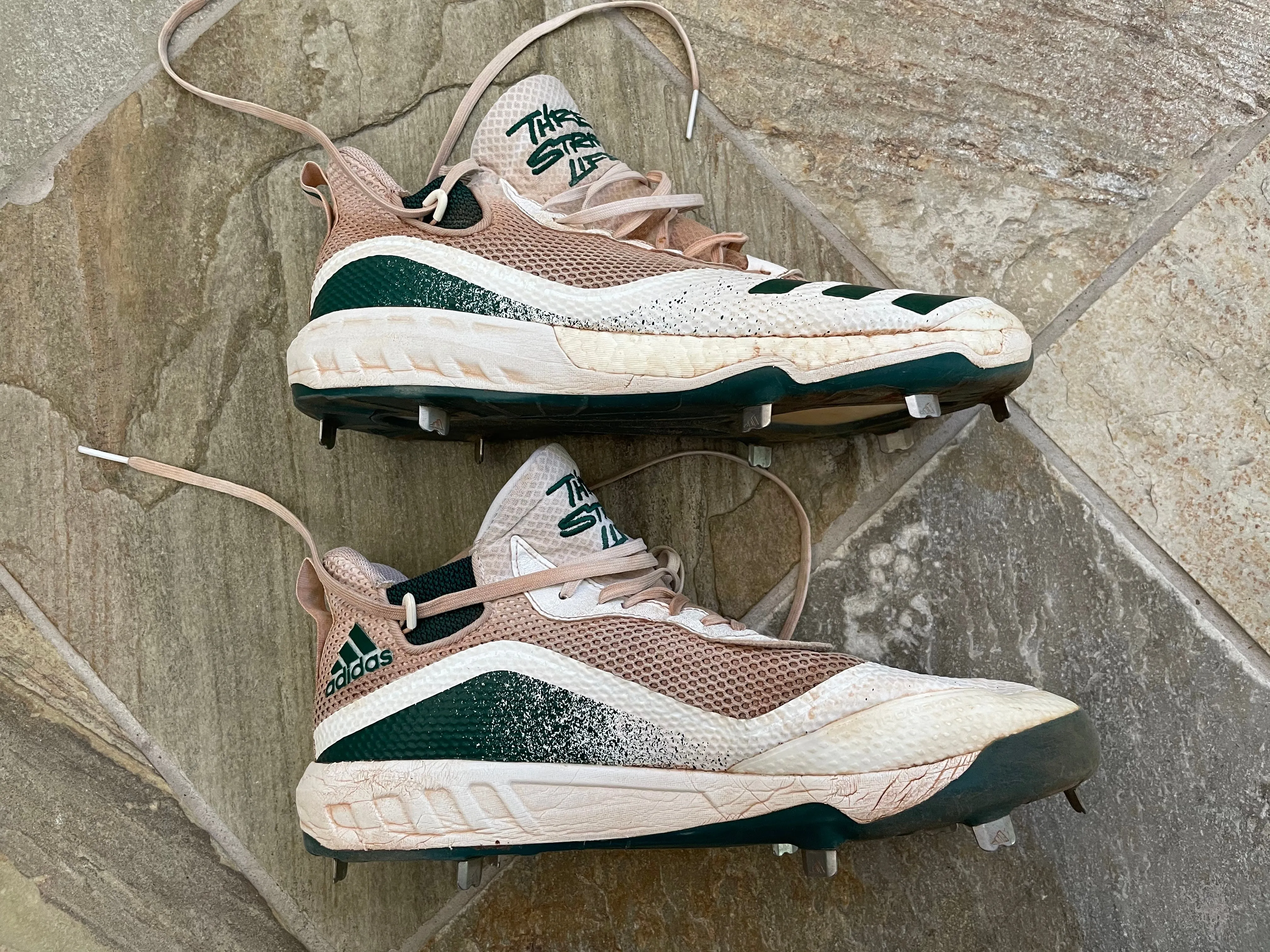 Oakland Athletics Sean Murphy Game Worn Adidas Baseball Cleats ### Adidas Samba Og Crochet Shoes