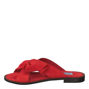 Death Valley Flip Flops Velour Rosso