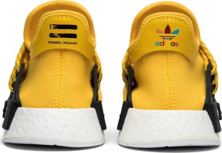 Pharrell x Adidas NMD Trail 'Human Race' Yellow Shoes Men Women Sneaker Sale All Size US 7-11 Continental Adidas Shoes
