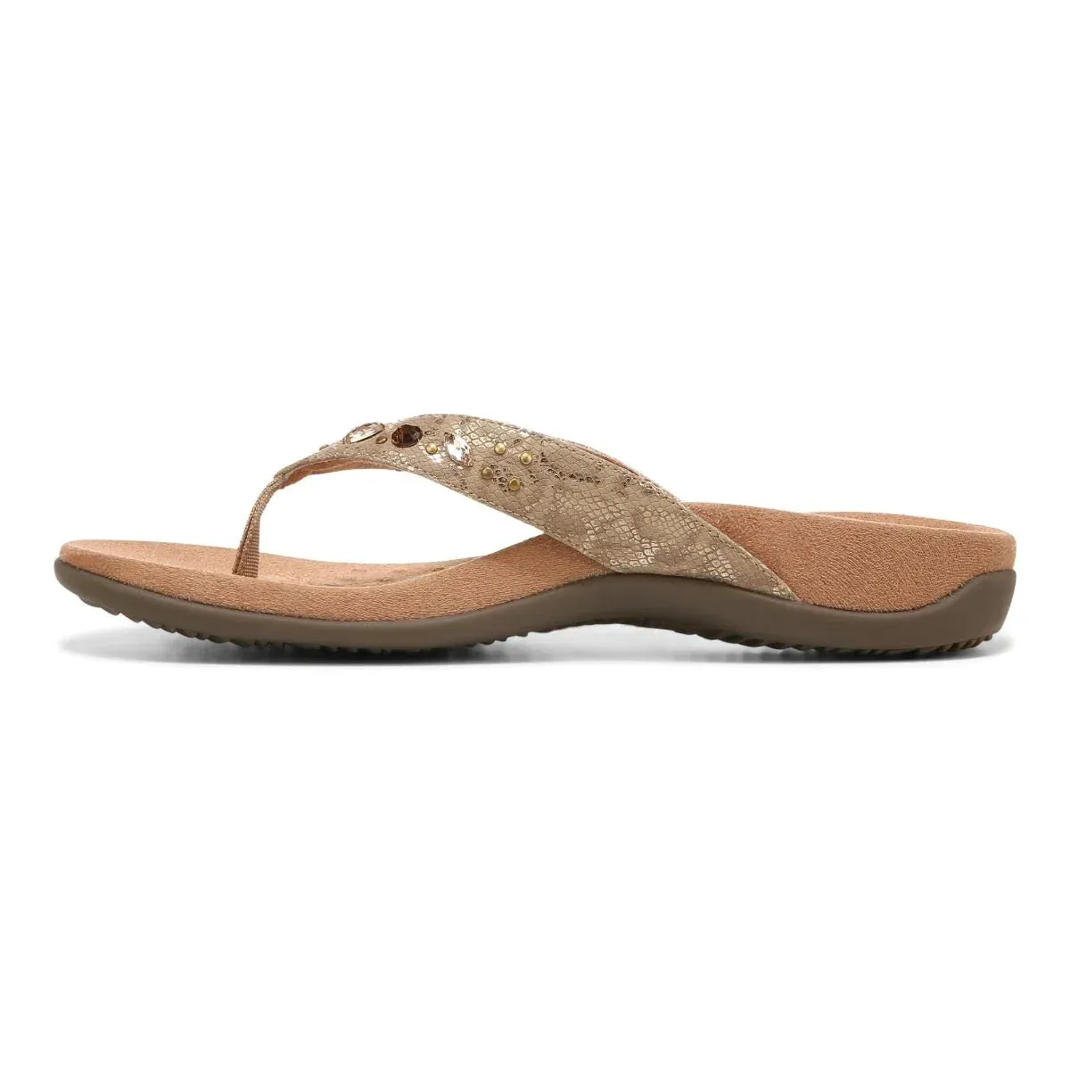 Vionic Lucia Toe Post Sandal Women's Flip Flops To Walk In