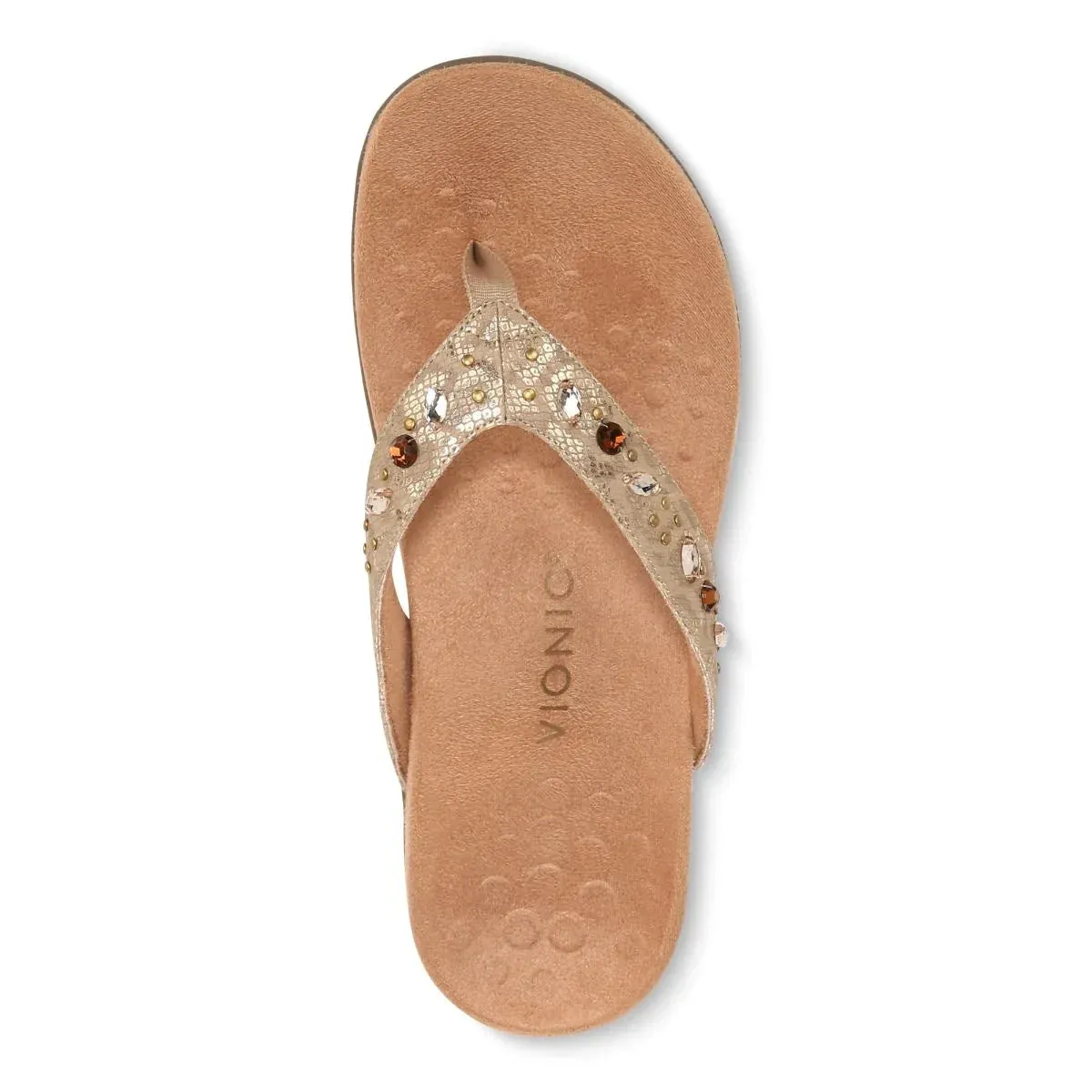 Vionic Lucia Toe Post Sandal Women's Best Flip Flops To Wear At Home