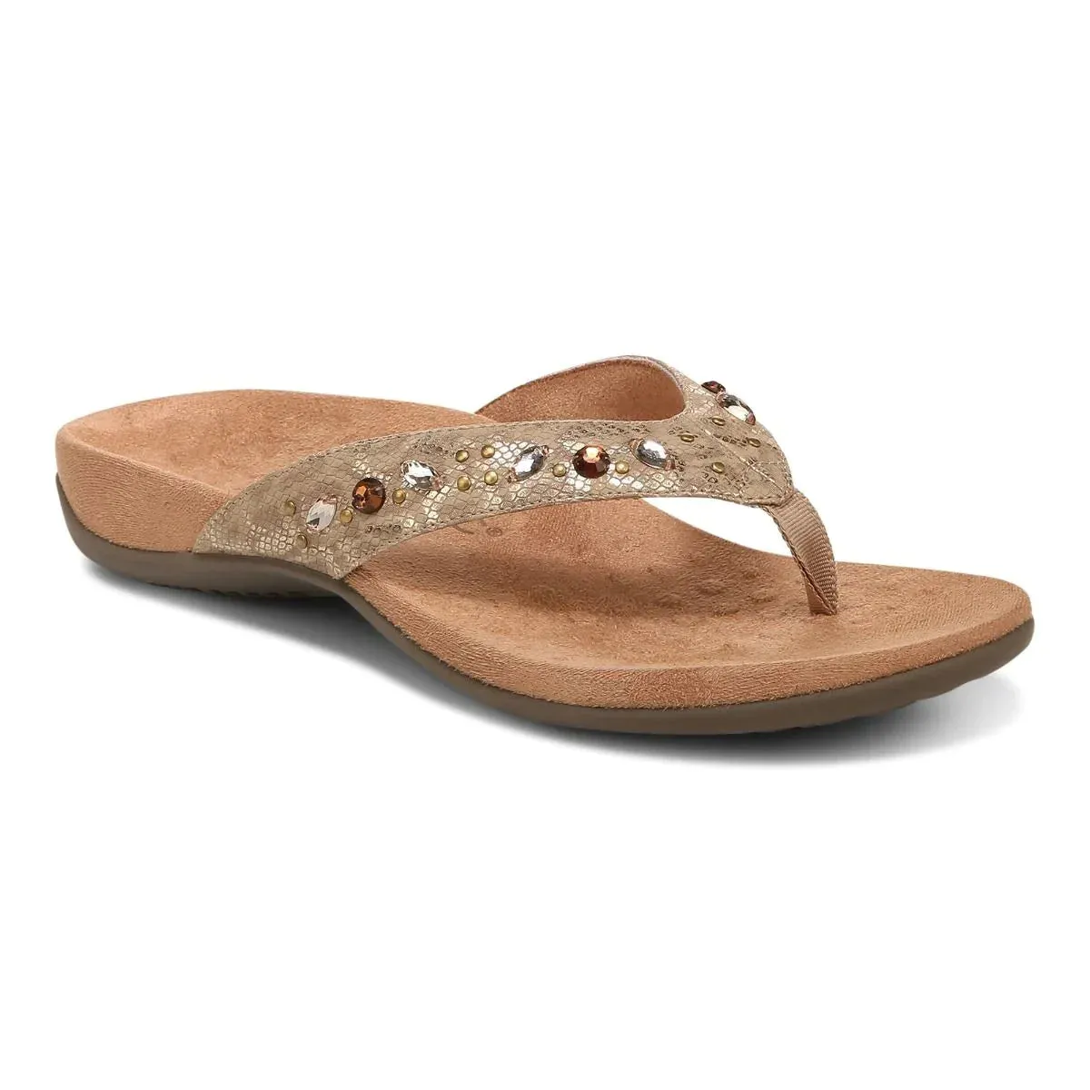 Rio Flip Flops Vionic Lucia Toe Post Sandal Women's