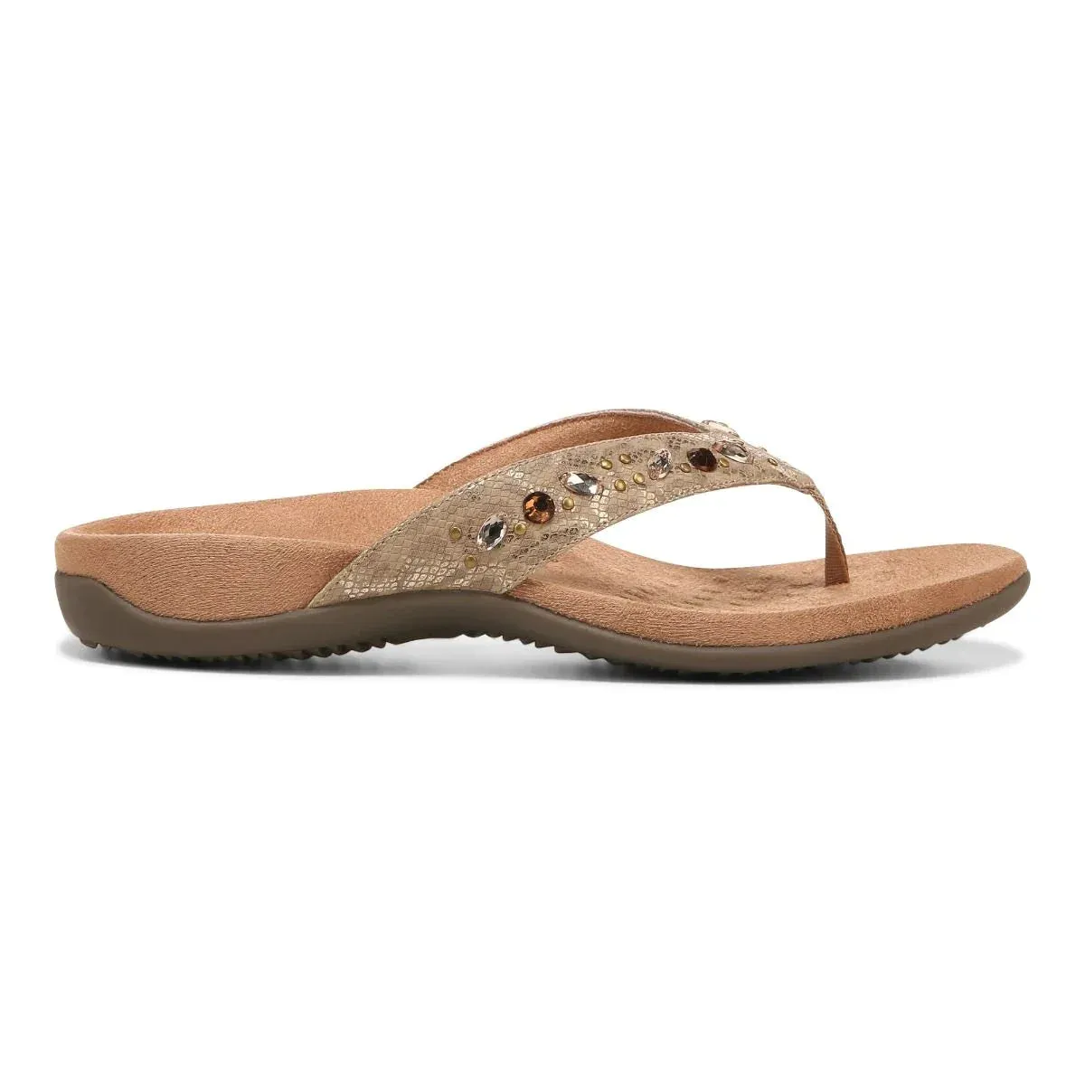 Clean Smelly Flip Flops Vionic Lucia Toe Post Sandal Women's