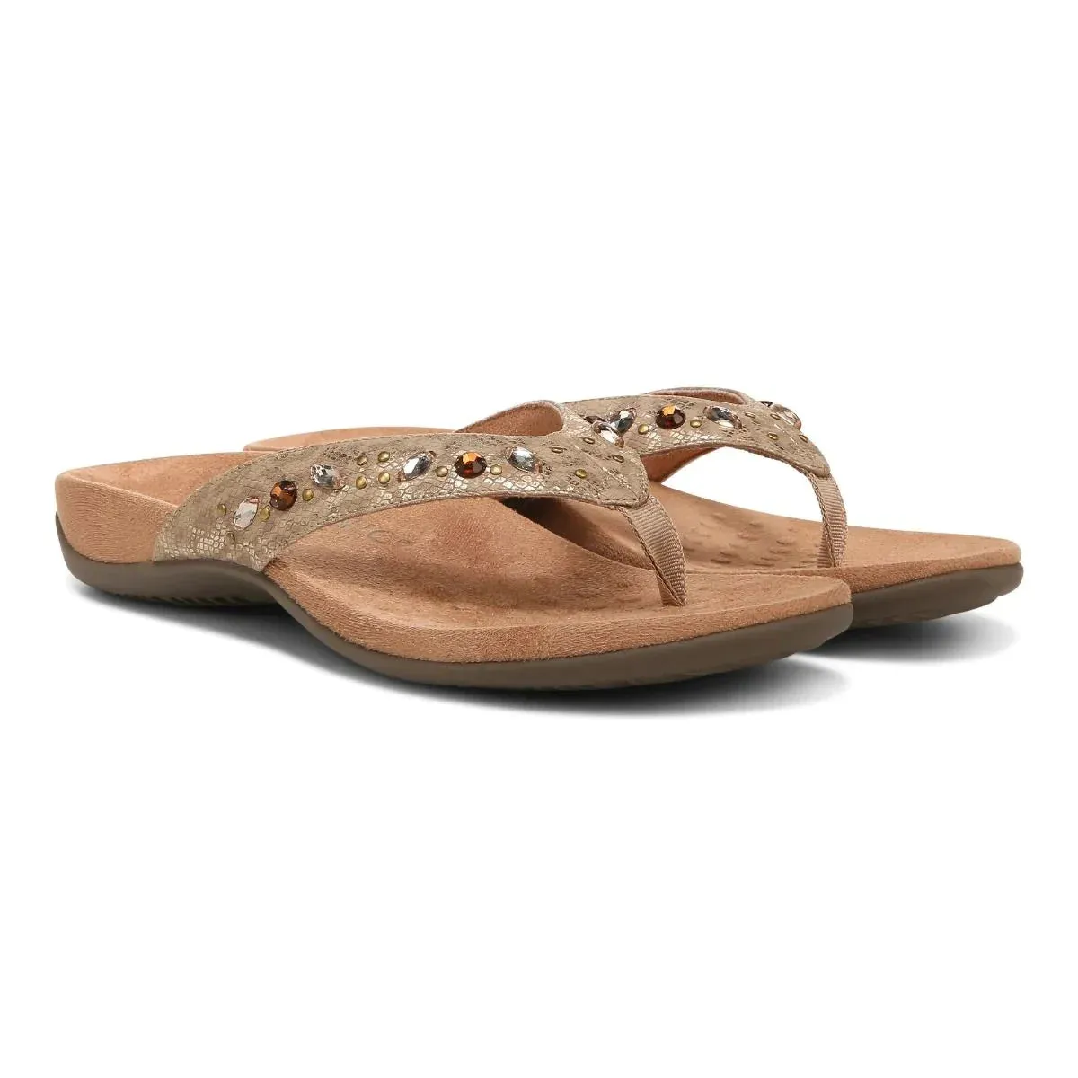 Vionic Lucia Toe Post Sandal Women's Super Lightweight Flip Flops