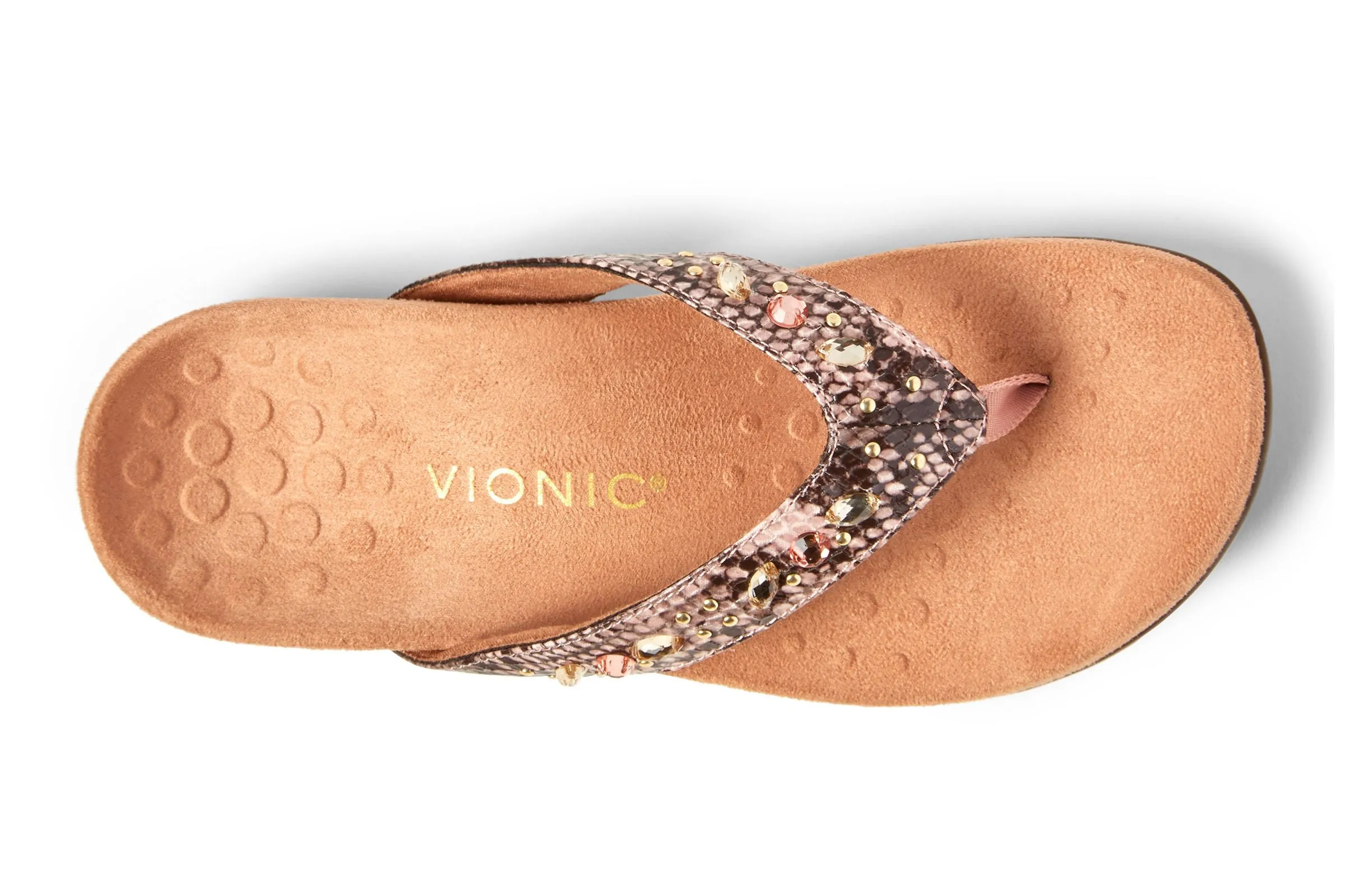 Karate Flip Flops Vionic Lucia Toe Post Sandal Women's