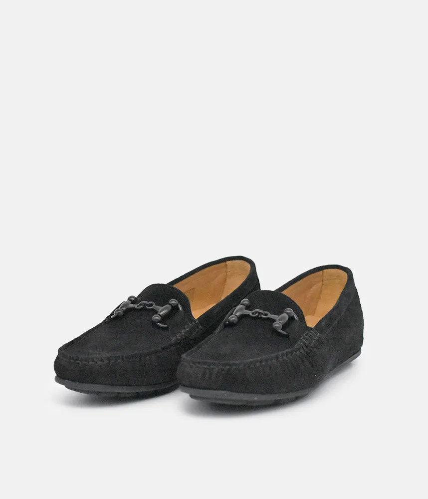 Aetrex Loafers Vittoria Mengoni Plush Black Loafers