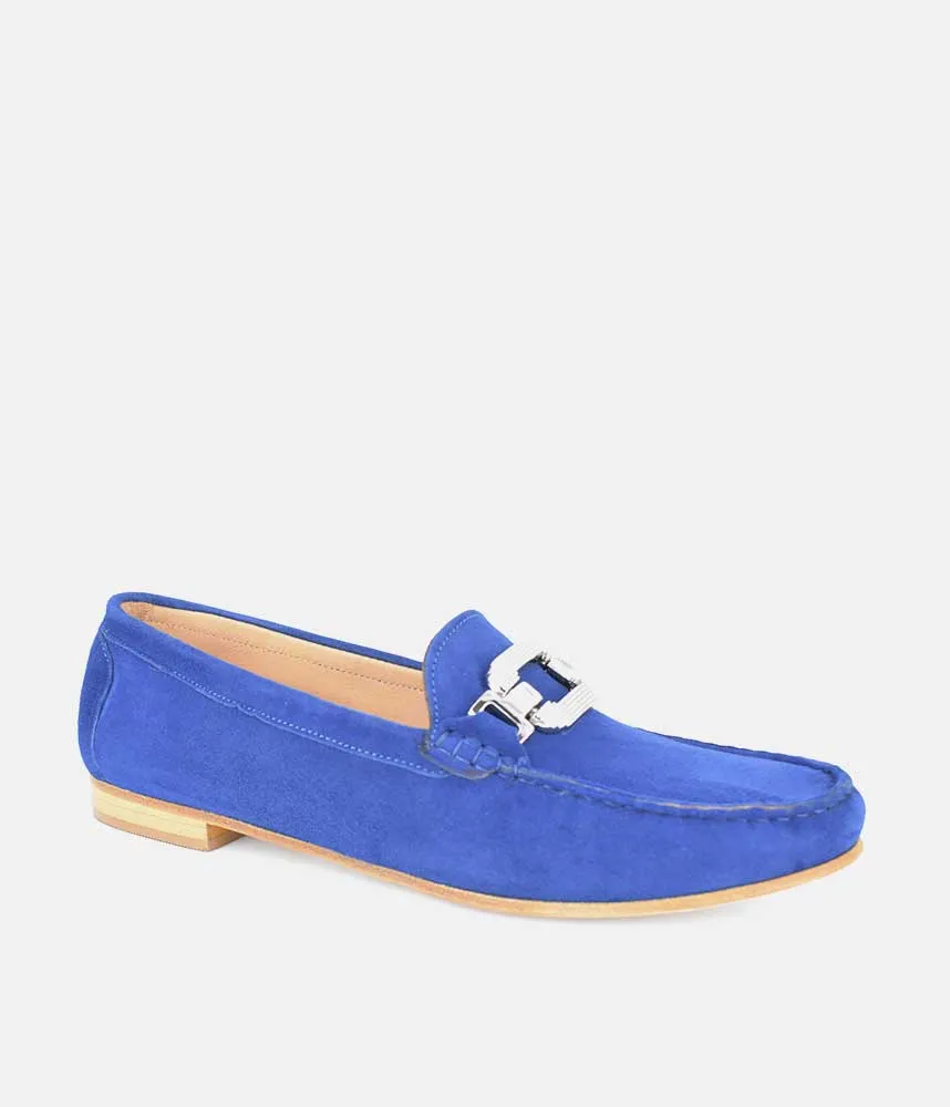 Vittoria Mengoni Premium Royal Blue Loafers Penelope Chilvers Loafers