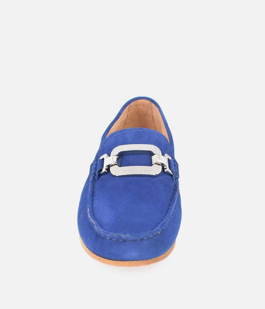 Oxfords Loafers Vittoria Mengoni Premium Royal Blue Loafers