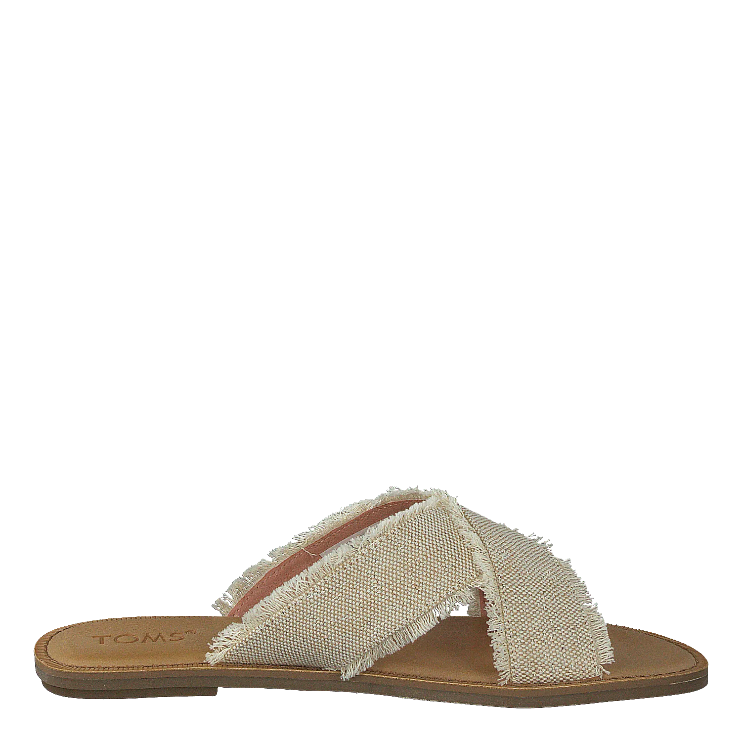 Padded Flip Flops Viv Natural Metallic Jute