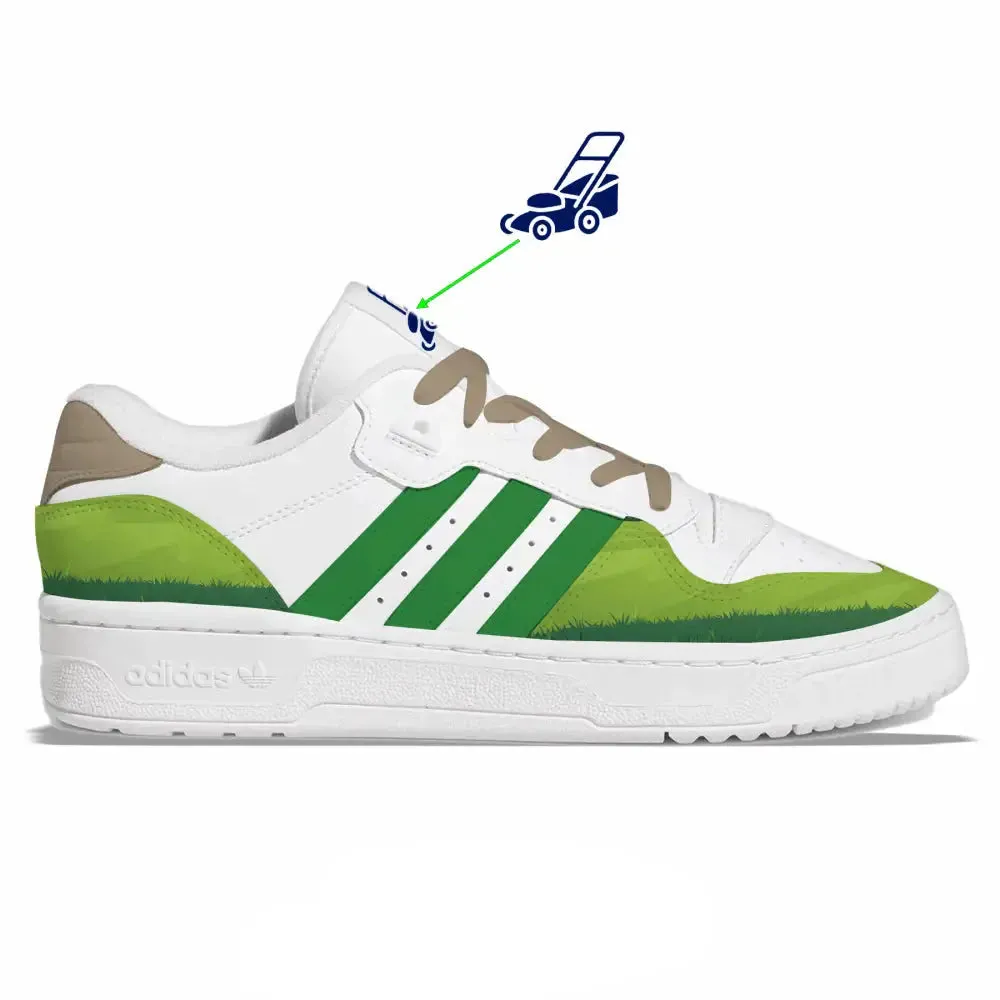 Mow Your Lawn Stripes 2.0" Adidas Rivalry Low Shoes Adidas Shoe Store