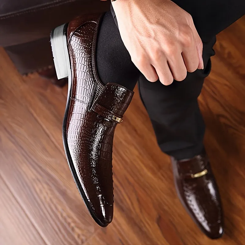 Wedding Brown Shoes For Men |  Premium PU Leather Loafers - Office Footwear Uptown Loafers