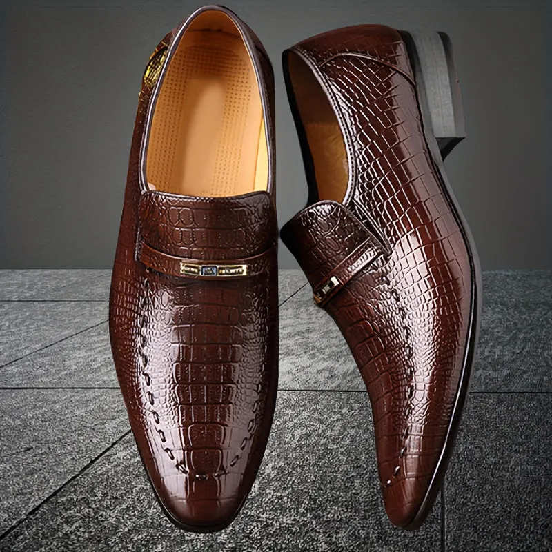 Wedding Brown Shoes For Men |  Premium PU Leather Loafers - Office Footwear Moccasins And Loafers