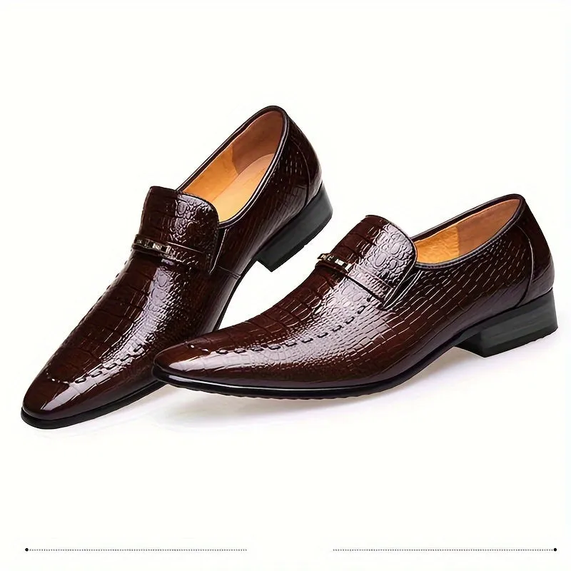 Suede Horsebit Loafers Wedding Brown Shoes For Men |  Premium PU Leather Loafers - Office Footwear