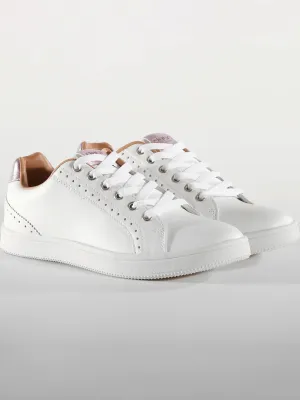 Flat Shoes Short Dresses Women's Shilo Metallic Polka Dots Shoes,Off White