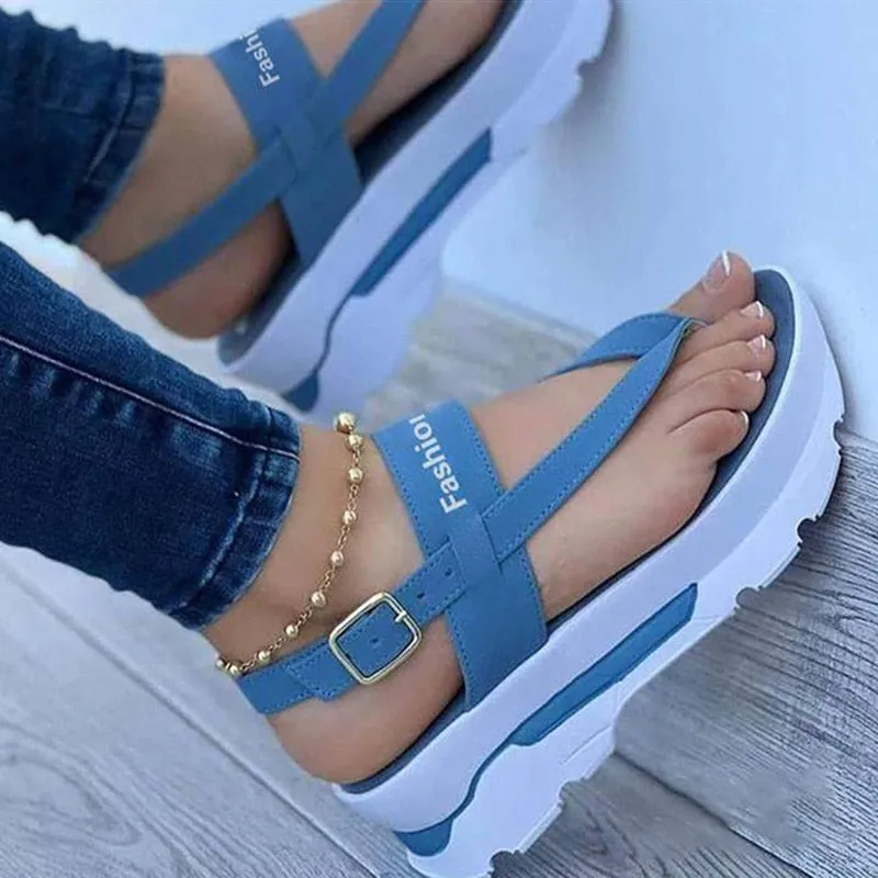 Sr Latch Flip Flop Wenkouban Women Sandals Summer Wedges Shoes For Women Flip Flops With Heels Sandalias Mujer Beach Summer Shoes Platform Sandals Female