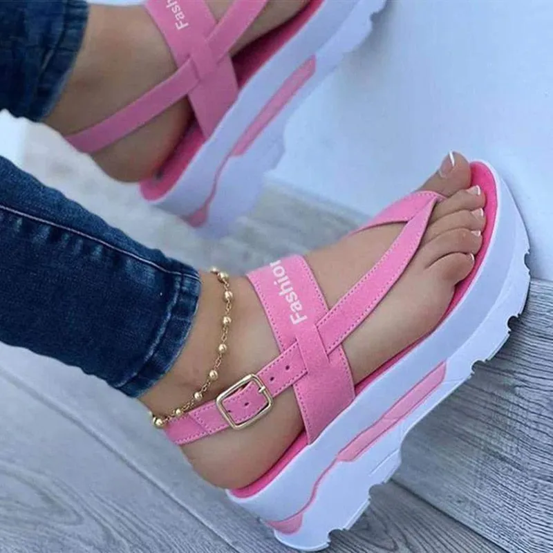 Flip Flops And Achilles Tendonitis Wenkouban Women Sandals Summer Wedges Shoes For Women Flip Flops With Heels Sandalias Mujer Beach Summer Shoes Platform Sandals Female