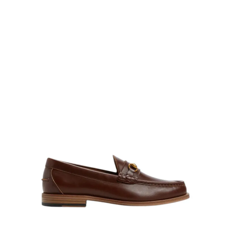 Open Toe Slip Ons WILDWOODD LOAFERS - MEDIUM BROWN