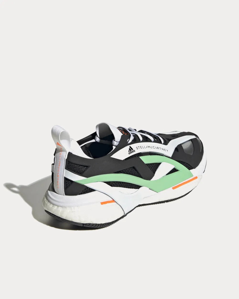 Adidas Superstars Shoes Solarglide Core Black / Cloud White / Bliss Green Running Shoes