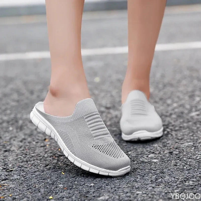 Woman Mules New Casual Half Slippers Trump Sneakers Delivery Date