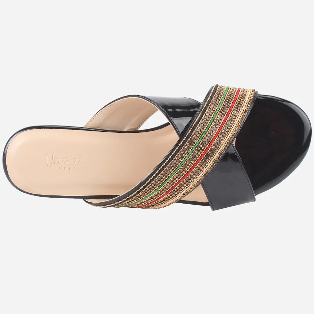 Women "BRIGITTA" Casual Flat Slippers Best In House Slippers