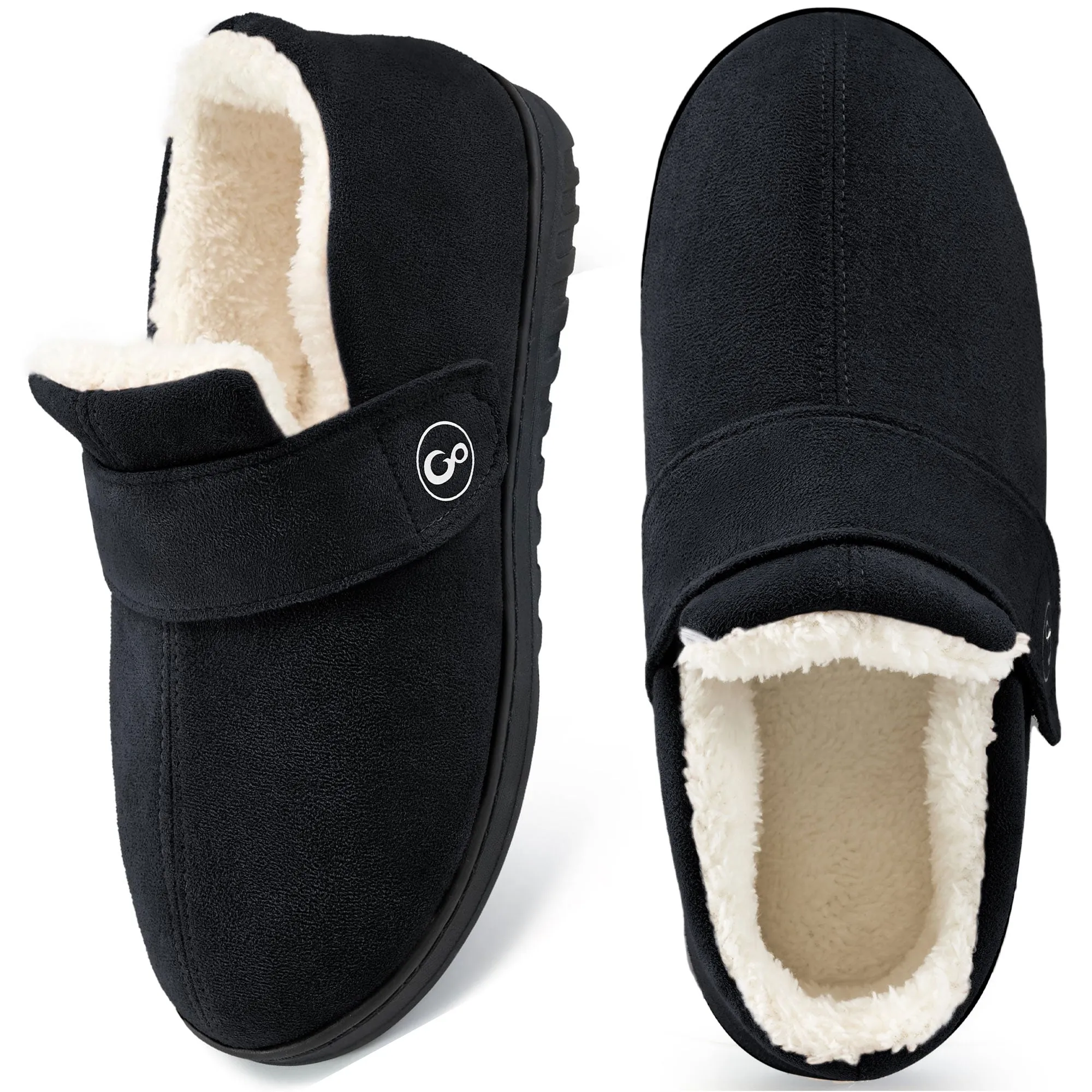 Washable Wool Slippers Women Slippers Memory Comfy Foam Fuzzy Slippers for Women House Shoes