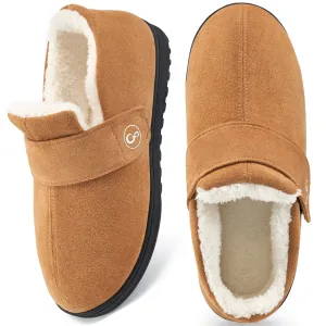 Slippers With Embroidery Women Slippers Memory Comfy Foam Fuzzy Slippers for Women House Shoes