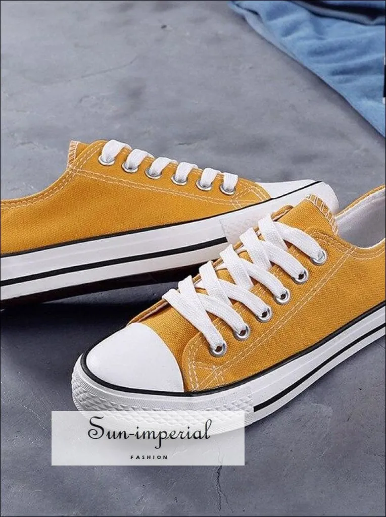 Women Solid Shoes Sneakers Lace-up Casual Shoes Breathable Walking Canvas Shoes Veja Esplar Sneakers White Us