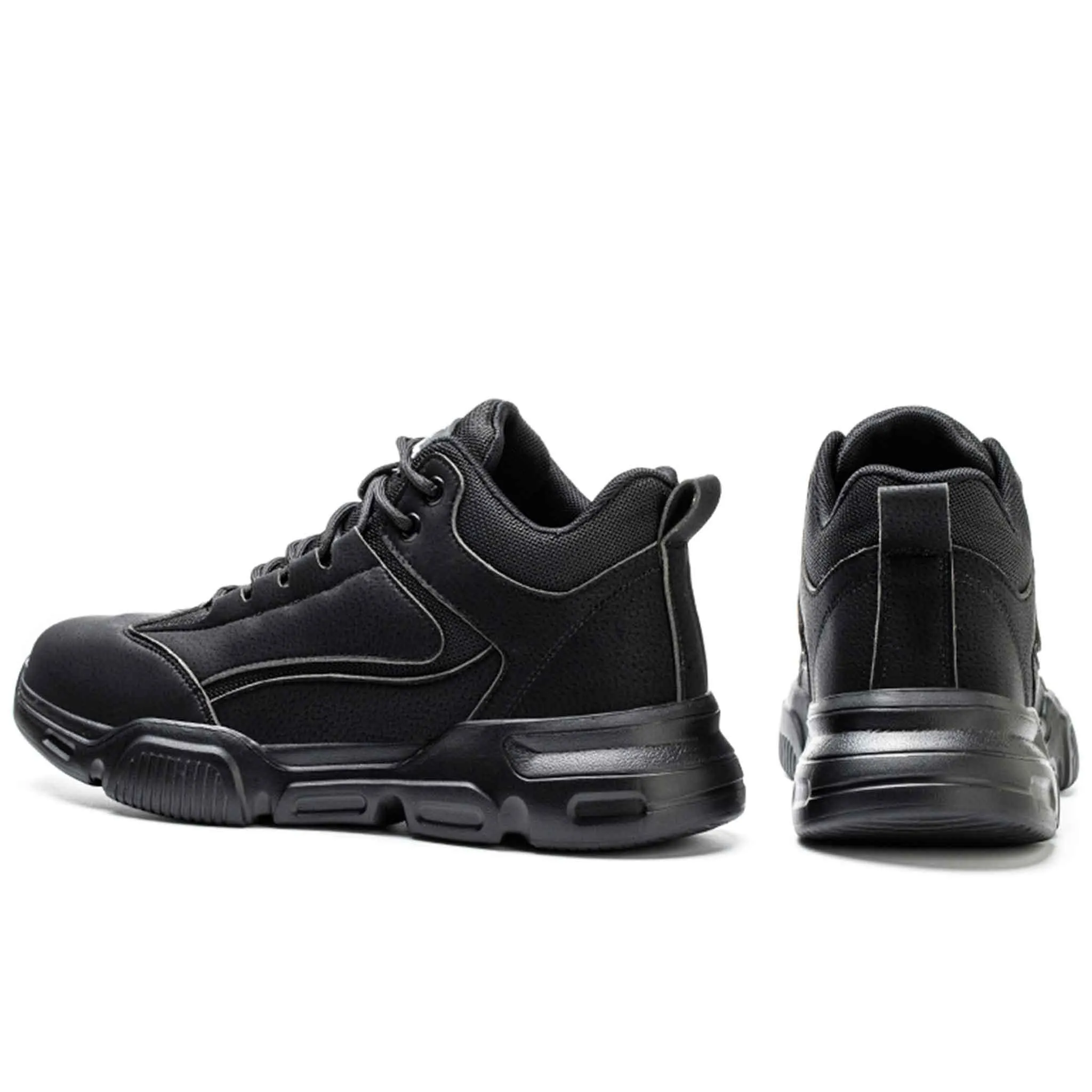 Women's Comfortable Steel Toe Work Boots - Shock Absorbing | B270 Pull On Insulated Work Boots