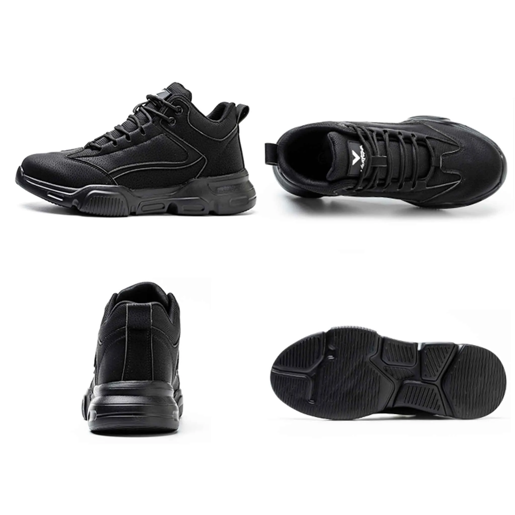 Genuine Leather Safety & Work Boots Women's Comfortable Steel Toe Work Boots - Shock Absorbing | B270