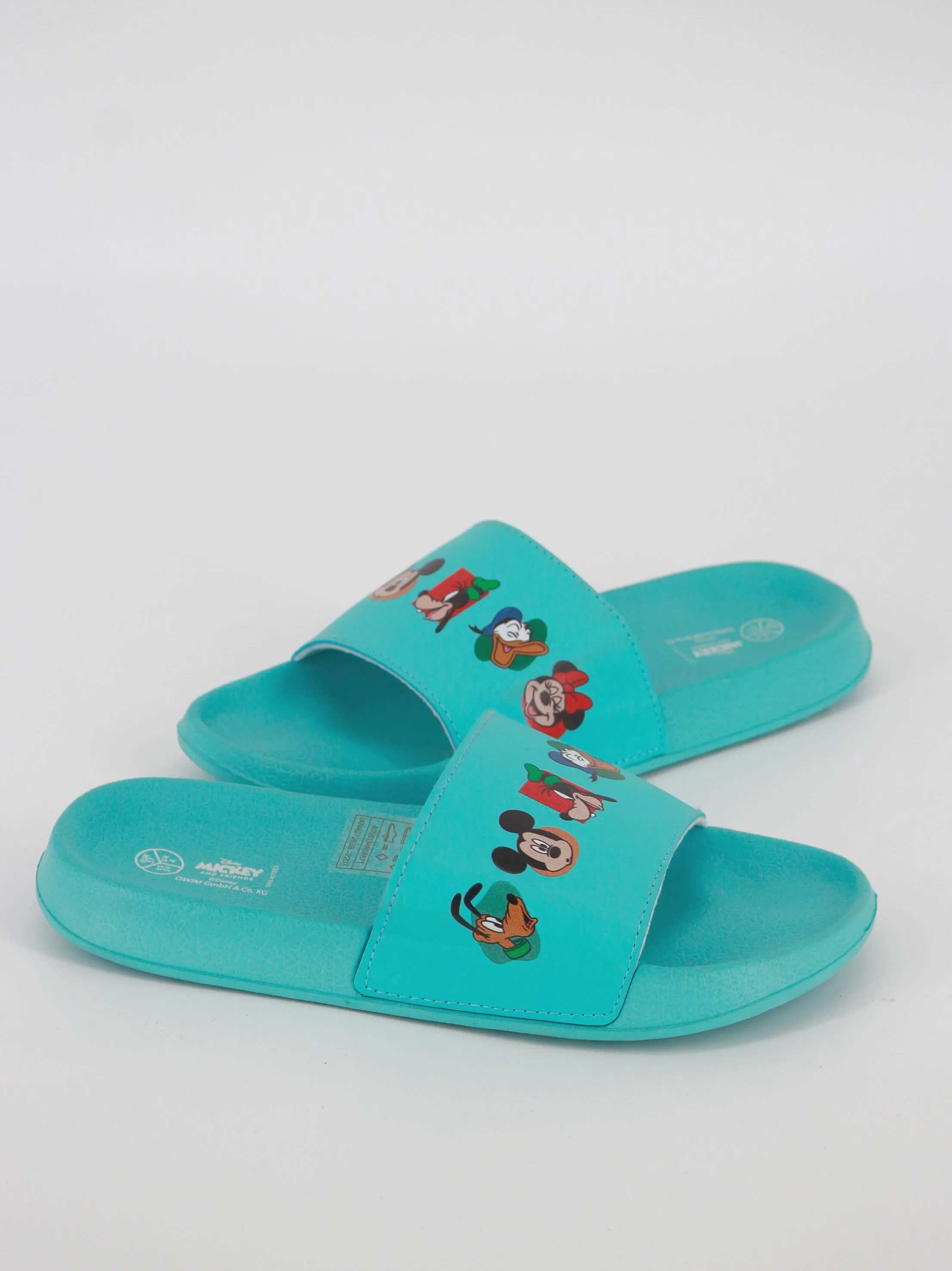 Best Slippers For The Elderly Women's Graphic Printed Slide Slippers,Blue