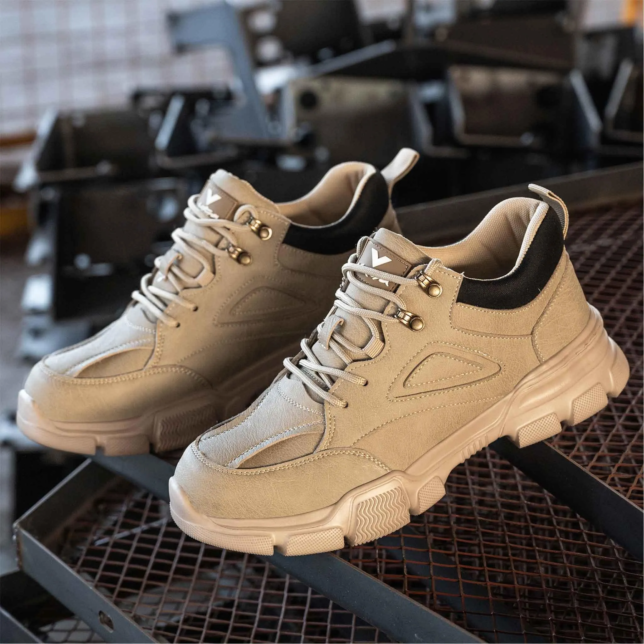 Women's Lightweight Steel Toe Boots - Shock Absorbing | B267 Cheap Work Boots