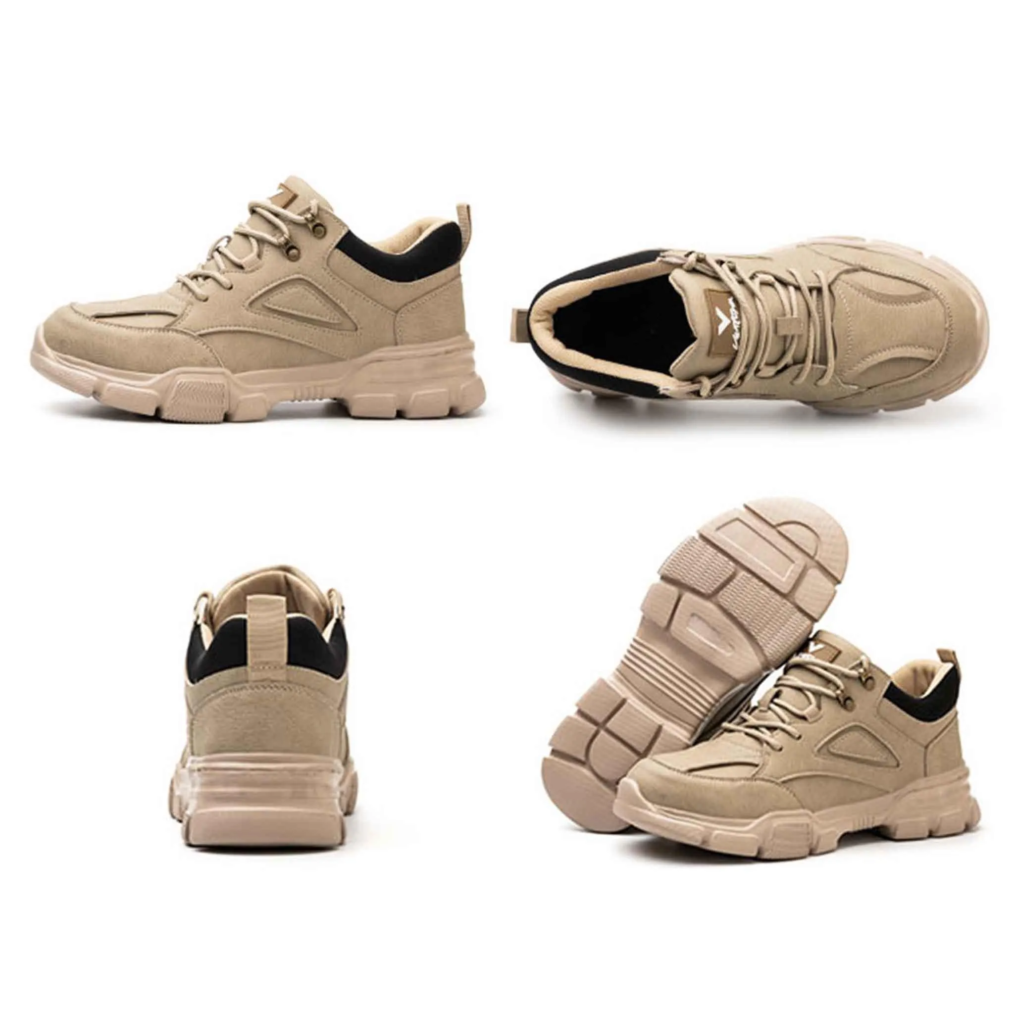 Women's Lightweight Steel Toe Boots - Shock Absorbing | B267 Lightweight Soft Toe Work Boots