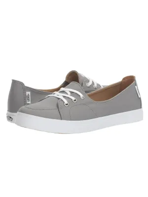 Women's Plain Solid Shoes,Grey Flat Cute Shoes