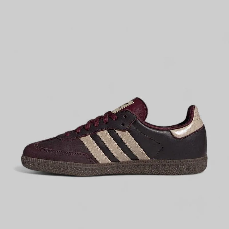 Adidas Predator League Turf Soccer Shoes Women's Samba OG - Maroon