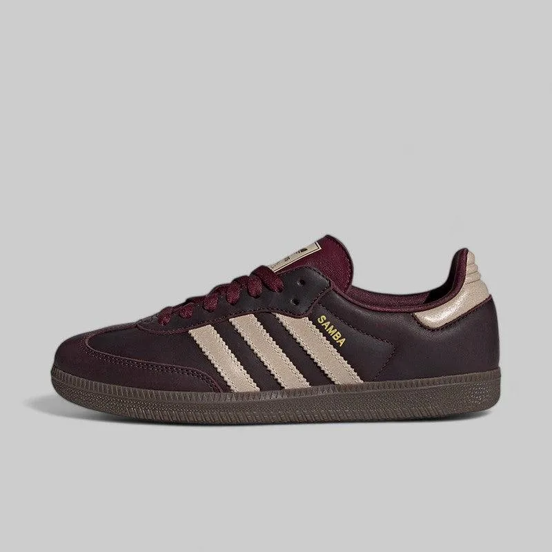 Popular Adidas Shoes 2024 Women's Samba OG - Maroon