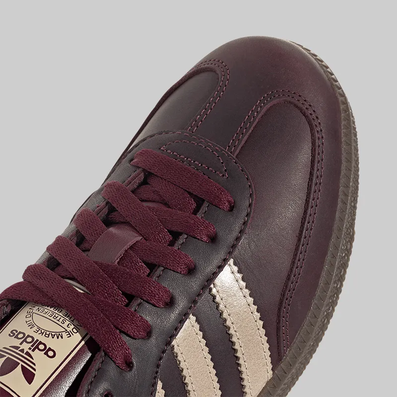 Adidas 5 10 Shoes Women's Samba OG - Maroon