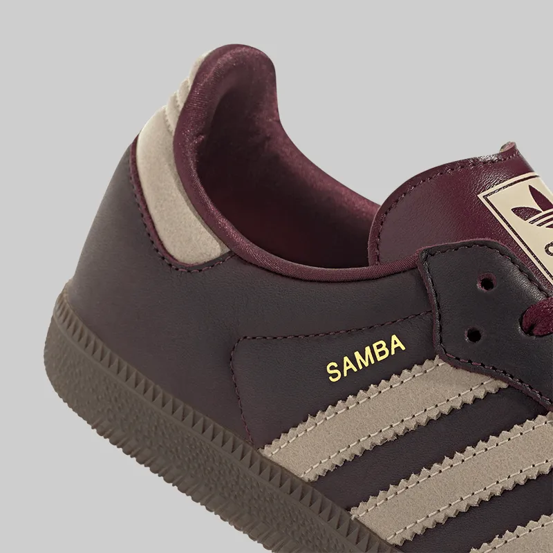 Women's Samba OG - Maroon Outlet Shoes Adidas