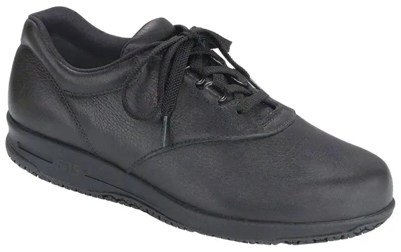 Womens SAS Liberty  Slip-Resistant Work Shoe with All-Day Comfort Best Way To Lace Up Work Boots