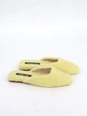 Women's Shearling Slippers,Yellow Buffalo Bills Slippers