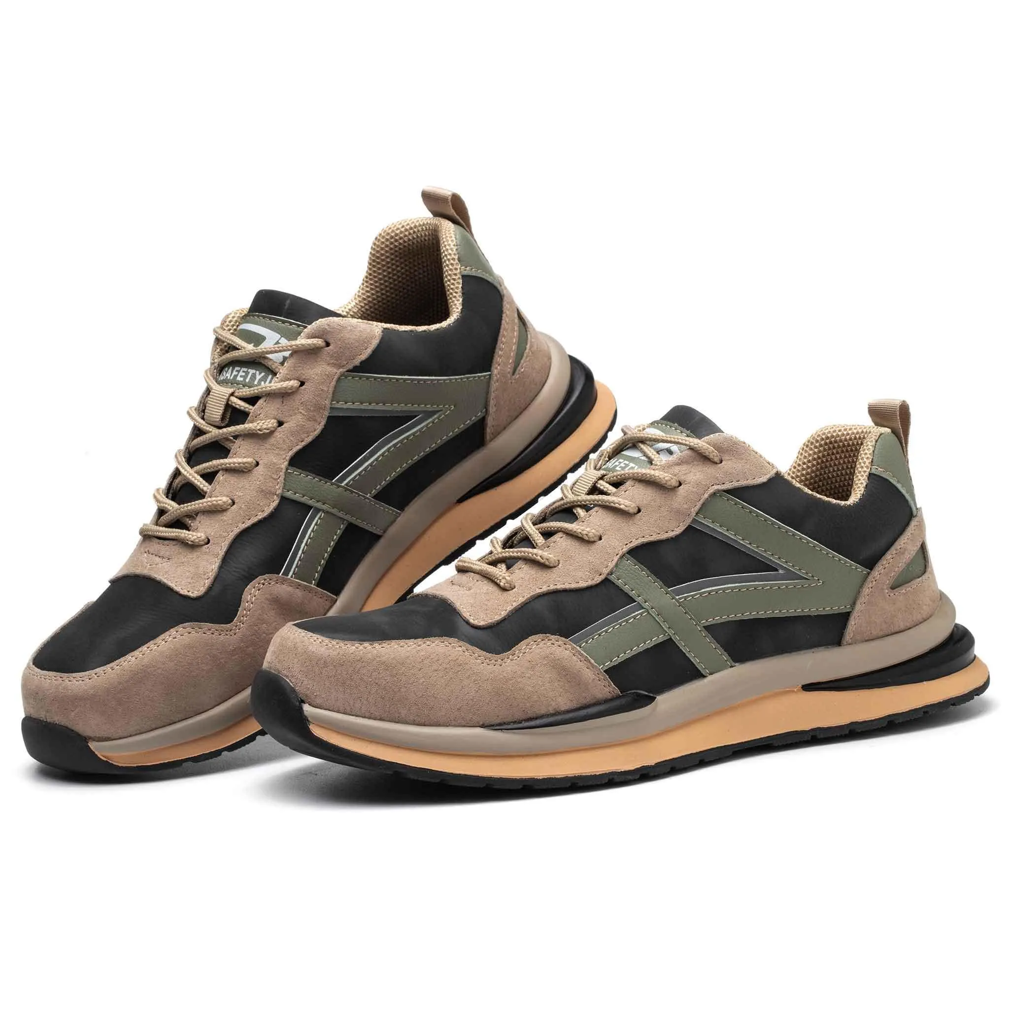 Women's Steel Toe Shoes - Waterproof | B204 Good Composite Toe Work Boots